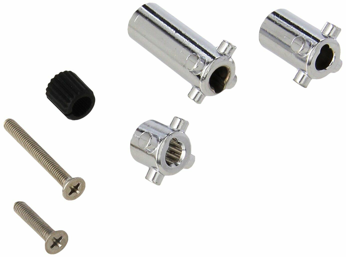 Kohler Kohler replacement part; 1034757-BC.Part number 1034757-BC is a bright chrome transfer valve hardware kit. Transfer valve hardware kit Bright chrome finish Kohler replacement part.