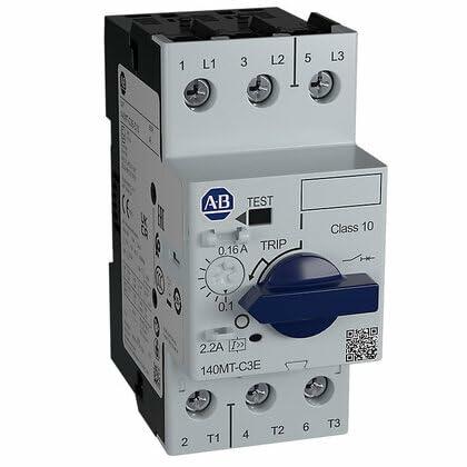 Breaker, Motor Protection, Rotary Style, 2.5-4A, 480VAC, C-Frame, Magnetic Trip