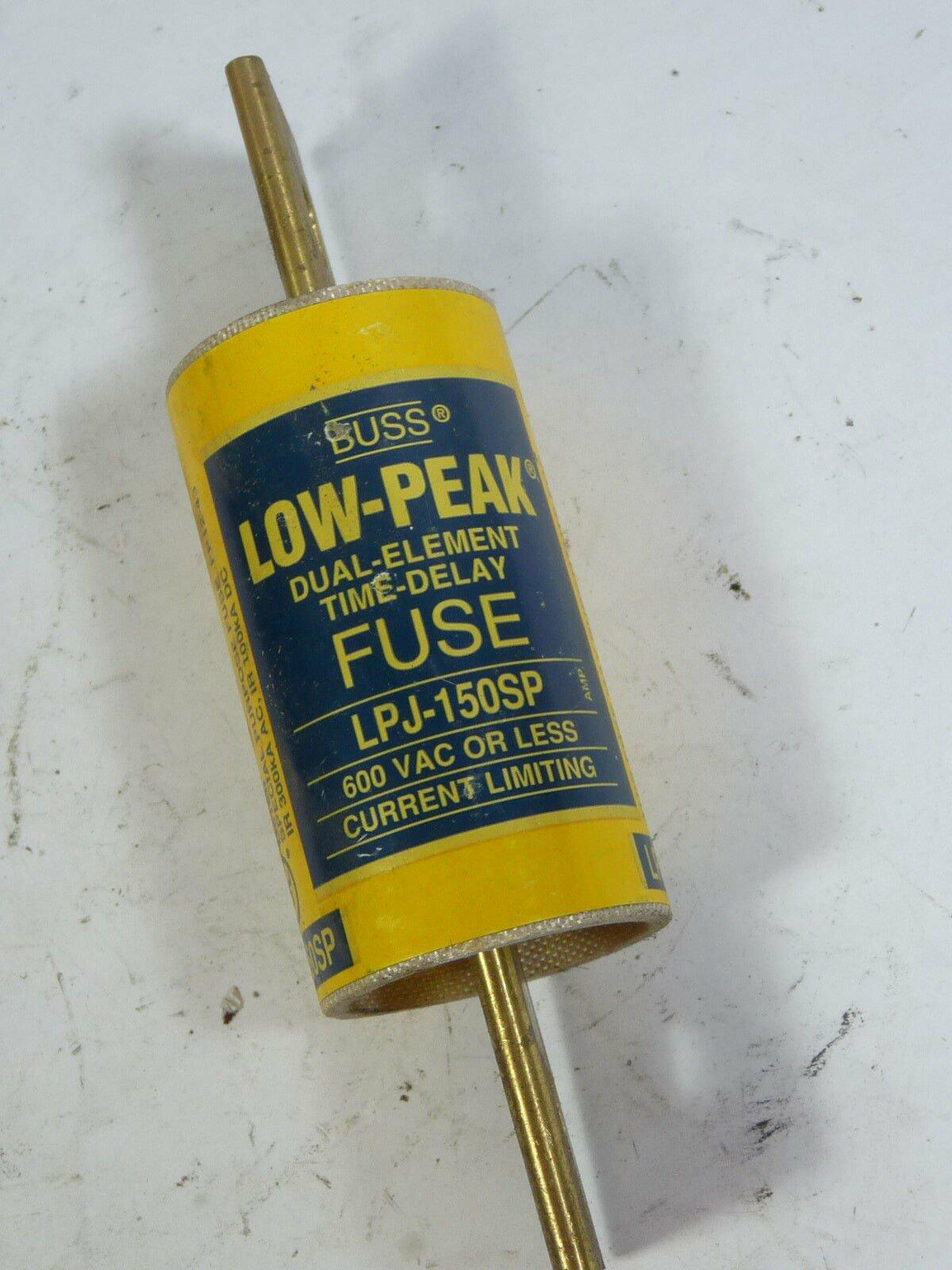 Eaton Bussmann Series LPJ-150SP Class J, Low-Peak, Dual-Element, Current limiting, Time-delay Fuse