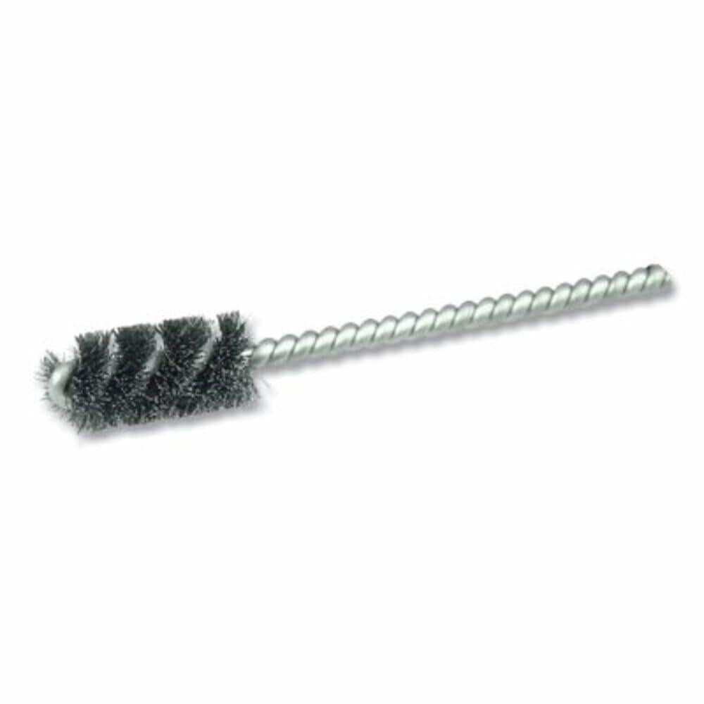 Weiler 21175 5/16" Power Tube Brush, .005" Steel Wire Fill, 1" Brush Length, Made in the USA