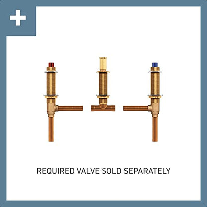 Moen T933 Brantford Two-Handle Low Arc Roman Tub Faucet