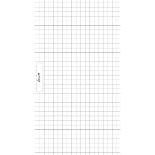 Filofax Papers Quadrille White, 1/5 Mini Size - FF-512905