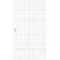 Filofax Papers Quadrille White, 1/5 Mini Size - FF-512905