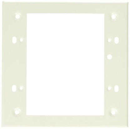Legrand Wiremold V5751-2 Metal Raceway for Extending Power, 500 and 700 Series, 2 Gang Flush Type Extension Adapter Box, 15/16" Deep, Ivory (1 Pack)