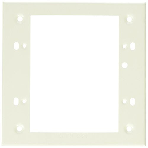 Legrand Wiremold V5751-2 Metal Raceway for Extending Power, 500 and 700 Series, 2 Gang Flush Type Extension Adapter Box, 15/16" Deep, Ivory (1 Pack)