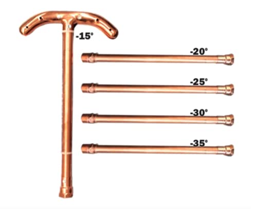 4003154 SEWER VENT EXTENDER 17"" Sewer Skewer 17 in. L Copper Sewer Vent Defroster Extender (Pack of 1)