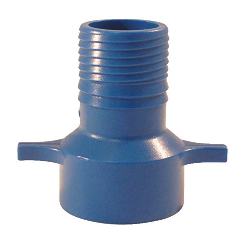 Blue Twisters 4814729 1.25 in. Insert x 1.25 in. Dia. FPT Polypropylene Female Adapter, Blue
