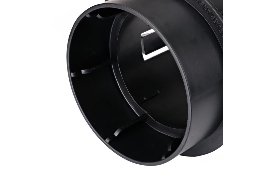 NDS Draintech 3 in. Spigot each Hub Plastic Adapter 1 pk