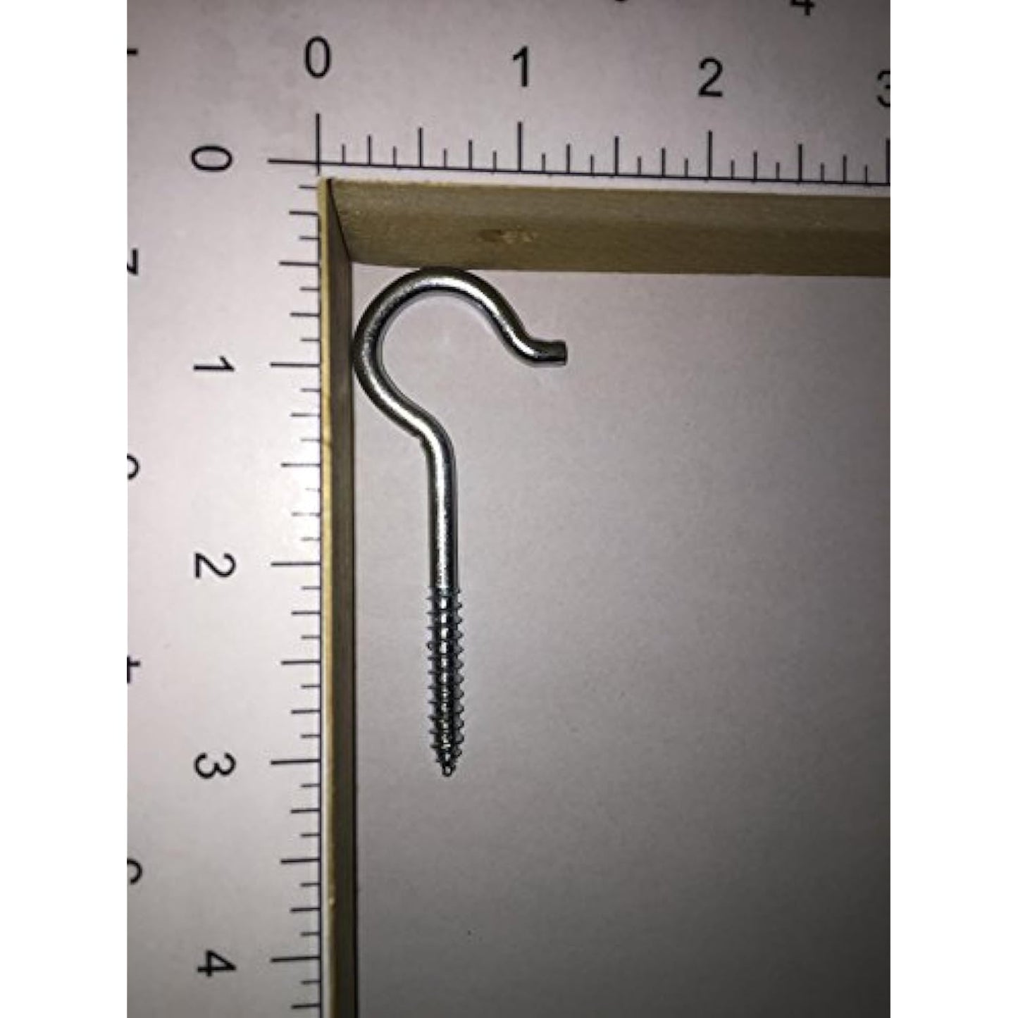 Bulldog Screw Hooks, 3-3/8" #10 12 Piece