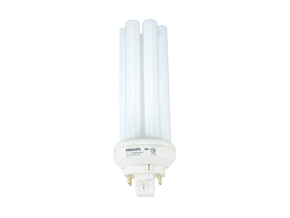 Philips 32w Triple Tube 4-Pin GX24Q-3 3500k White Fluorescent Light Bulb
