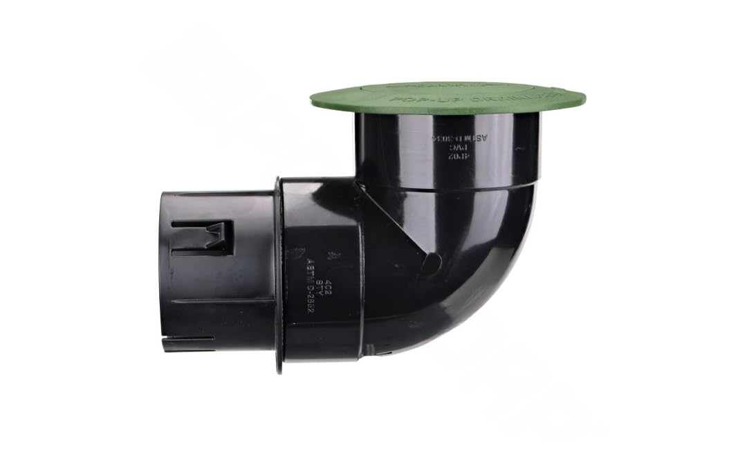 NDS Draintech 3 in. Spigot each Hub Plastic Adapter 1 pk