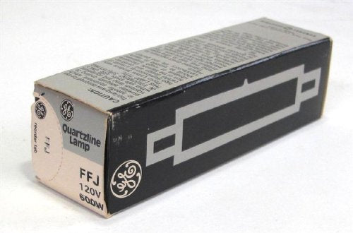 GE FFJ Quartzline Lamp, 120V 600W