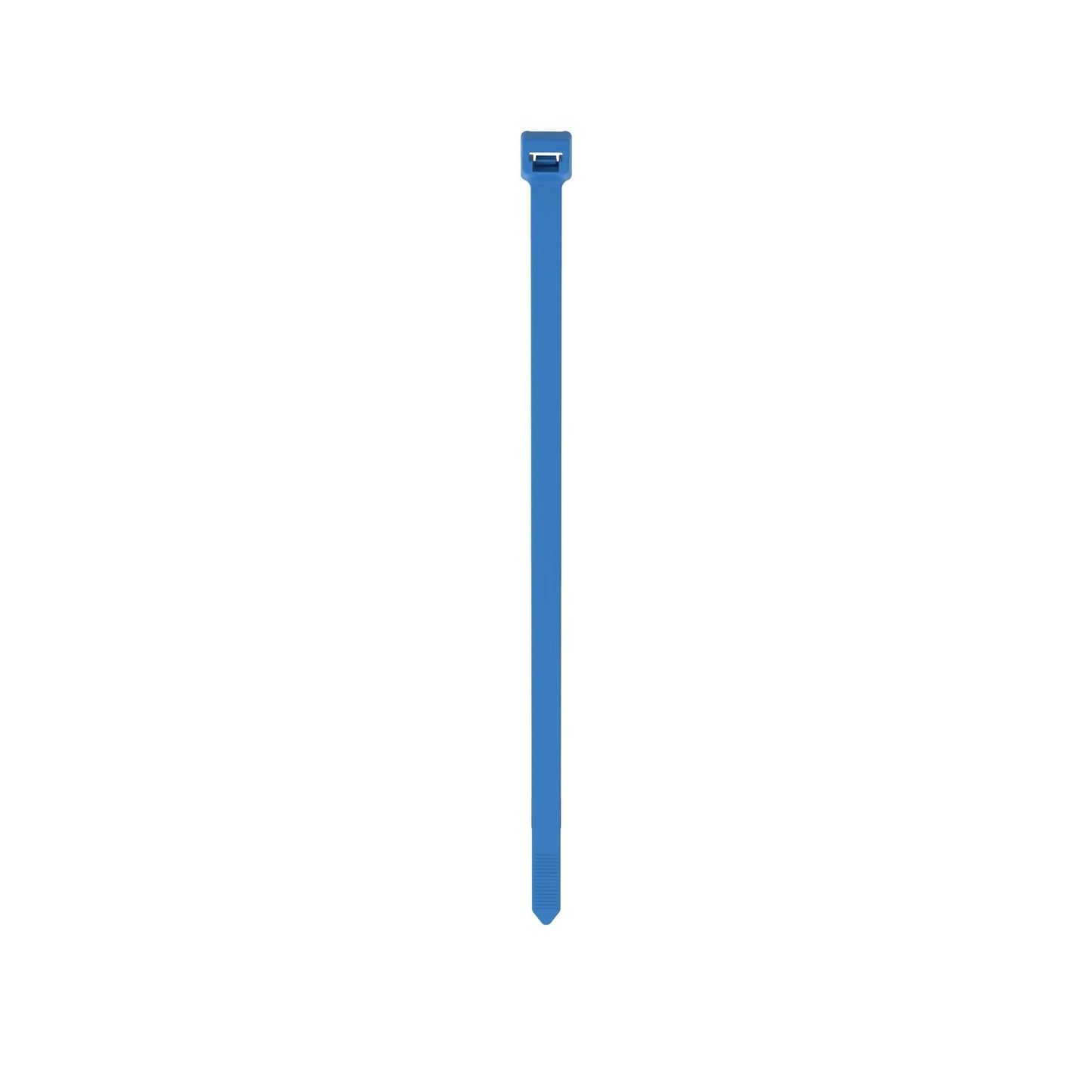Panduit PLT3H-L76 Pan-Ty Cable Tie, Tefzel, Aqua Blue, Light-Heavy Cross Section, Straight Tip, 120lbs Min Tensile Strength, 3.0" Max Bundle Diameter, 0.075" Thickness, 0.30" Width, 11.5" Length (Pack of 50)