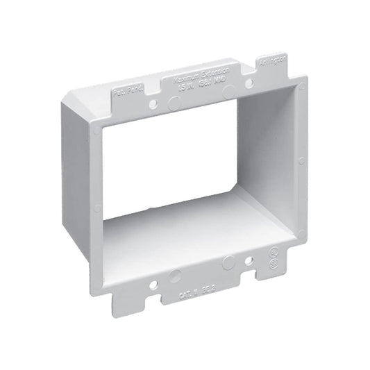 Arlington BE2-1 ELECTRICAL Outlet Box Extender 2-Gang