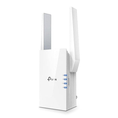 TP-Link AX1500 WiFi 6 Extender, Up to 1500Mbps, Next-Gen Dual Band WiFi Booster, WiFi Repeater with Gigabit Port, Access Point Mode, 2 External Antennas, Easy Set-Up, OneMesh Compatiable(RE505X)