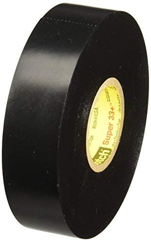 3M Scotch Super 33+ Vinyl Electrical Tape, .75-In x 66-Ft, Pack of 10