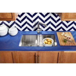 KOHLER K-8801-VS Duostrainer Sink Strainer with Tailpiece, Fits Most Standard Kicthen Sinks, Vibrant Stainless
