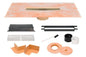 Schluter Kerdi-Line-Vario Flange Kit with Integrated Kerdi Collar