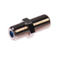 PPC F81 Splice Barrel Connectors CF81GHZM High Frequency 3GHz Belden Female to Female F-Type Coaxial Dual Female Splice Adapter Coupler (100) pcs Sealed Bag | Works with Wall Plates |