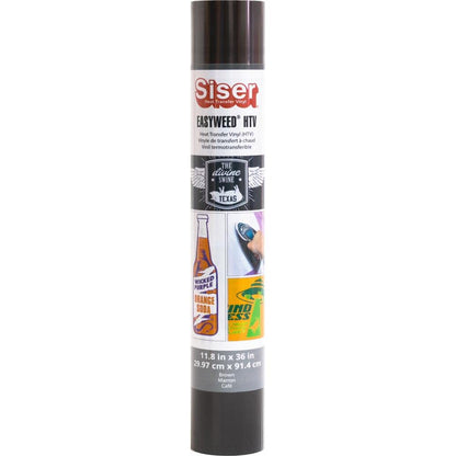 Siser EasyWeed Vinyl: Black, 11.8 x 36 inches Heat Transfer