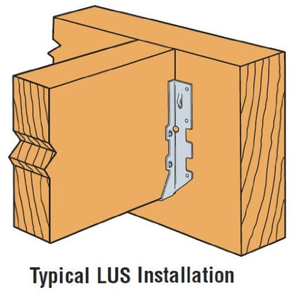 Simpson Strong-Tie LUS210SS LUS Stainless-Steel Face-Mount Joist Hanger for 2x10 (Pack of 25)