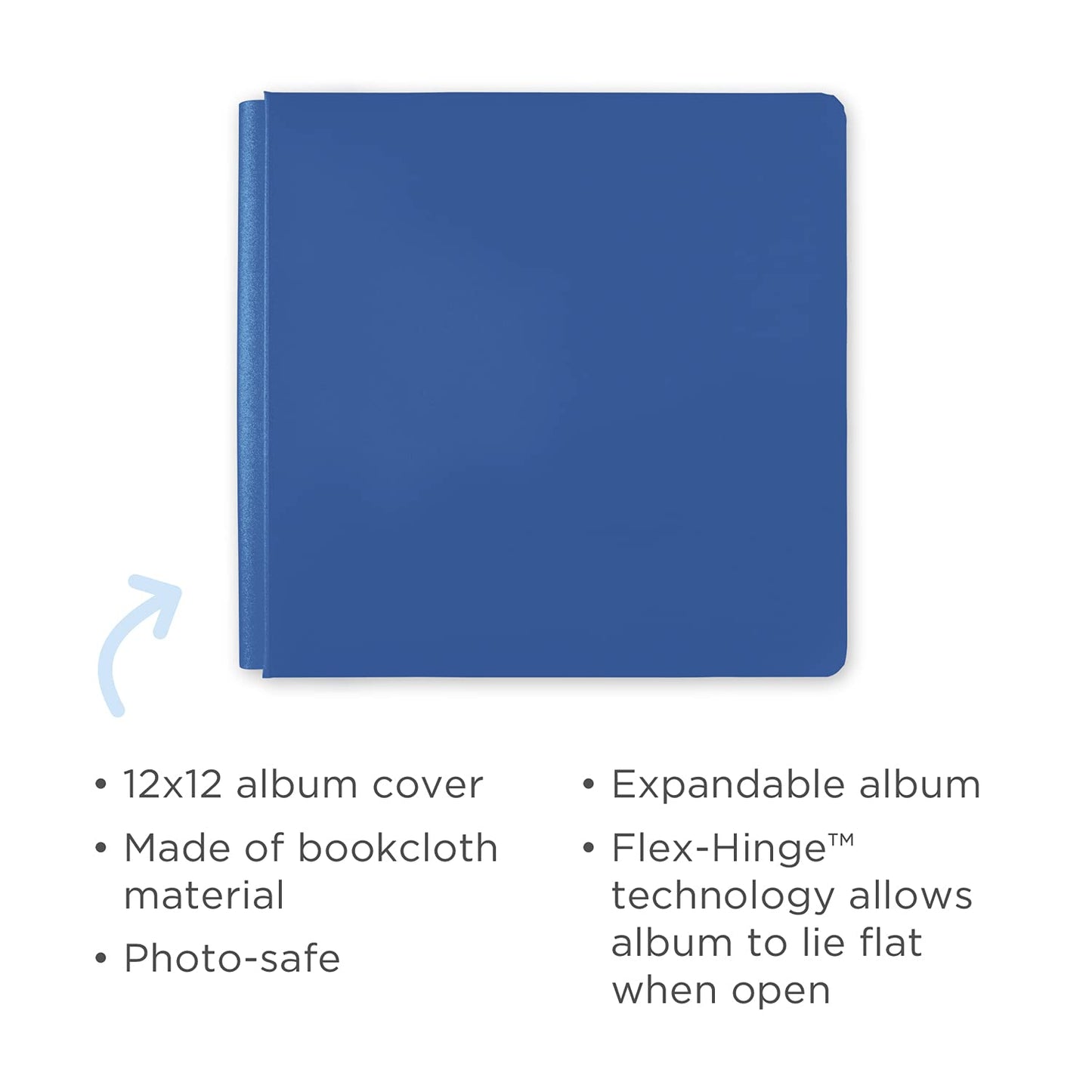 12x12 Classic Blue Album Cover by Creative Memories