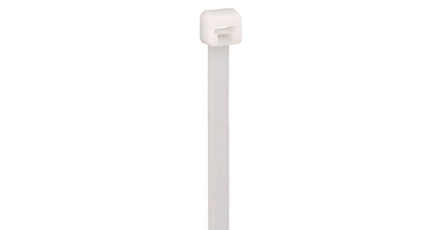 Panduit PLT4S-C Pan-Ty Locking Tie, Standard, 14.5-Inch Length, Nylon 6.6, Natural (100-Pack)