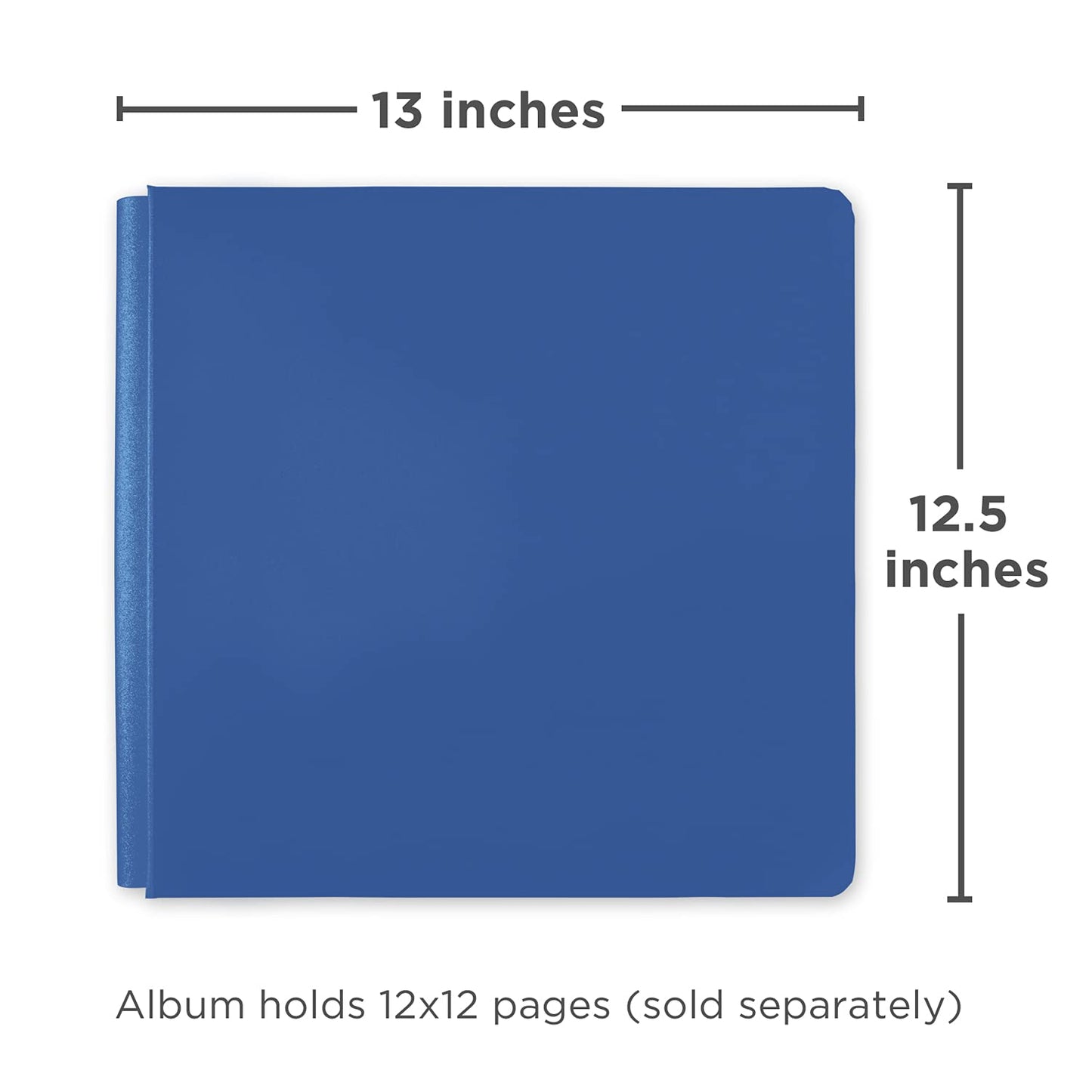 12x12 Classic Blue Album Cover by Creative Memories