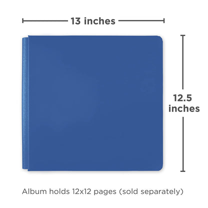 12x12 Classic Blue Album Cover by Creative Memories