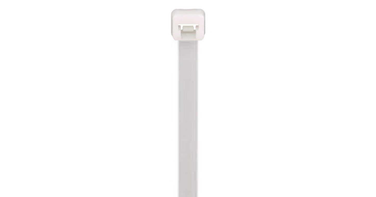 Panduit PLT4S-C Pan-Ty Locking Tie, Standard, 14.5-Inch Length, Nylon 6.6, Natural (100-Pack)