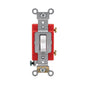 Leviton 15/20-Amp Industrial Toggle Switch - White