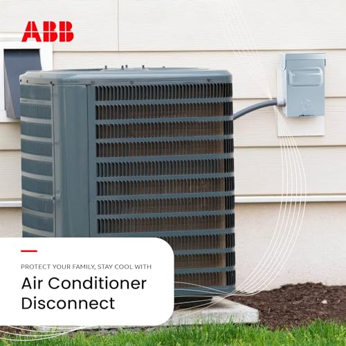 ABB TF30RCP • Weatherproof Fused AC Disconnect Switch • AC Disconnect 30A 240V • 1 Phase N3R • Horsepower Rated • 10kAIC