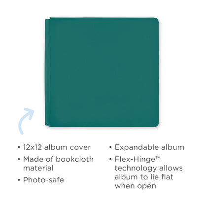 12x12 Hunter Green Album Cover by Creative Memories