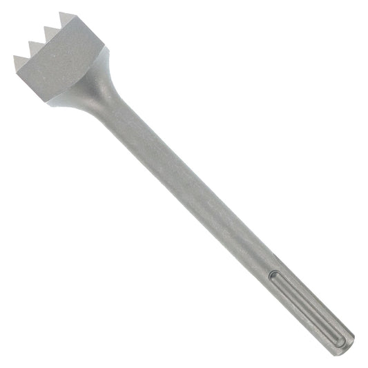 Diablo SDS-Max Bushing Tool with Steel Body for Roughing Up Concrete and Creating Exterior Finish - 9-1/4" Length, Flat Chisel - DMAMXCH1050
