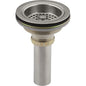 KOHLER K-8801-VS Duostrainer Sink Strainer with Tailpiece, Fits Most Standard Kicthen Sinks, Vibrant Stainless