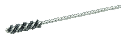 Weiler 21175 5/16" Power Tube Brush, .005" Steel Wire Fill, 1" Brush Length, Made in the USA (Pack of 10)