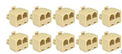 Two - Way Phone Splitter (Ivory)
