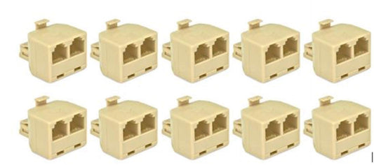 Two - Way Phone Splitter (Ivory)