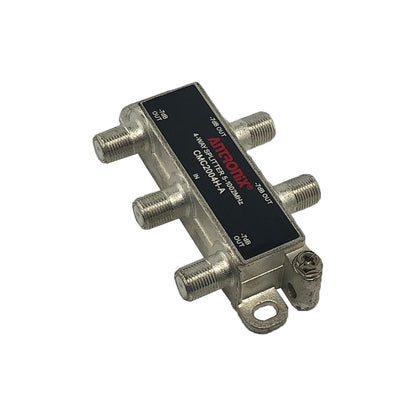 Antronix CMC2004H 4-Way- (5) Pack - Horizontal Splitter (4) -7db Ports 5-1002 MHz High Performance Profession Quality for Coax Cable TV & Internet Factory Sealed with Screws