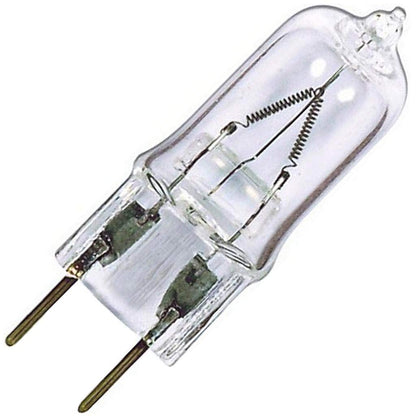 Satco S3428 1/Card 120V 75-Watt T4 GY6.35 Base Light Bulb, Clear