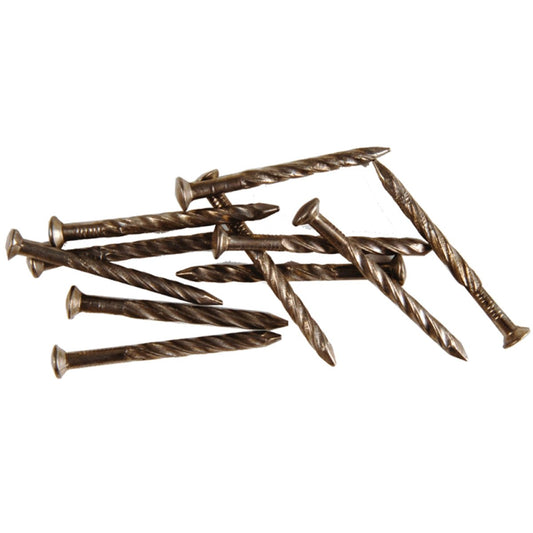 M-D Building Products 21478 1-1/4-Inch Screw Nails for Carpet Metal, 12 Per Pack