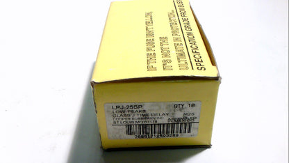BUSSMANN LPJ-25SP -QTY OF 10-TIME DELAY LPJ-25SP -QTY OF 10-