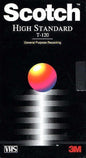 Scotch High Standard T-120 Blank VHS Tape