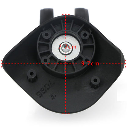 Super Ma 360 Swivel Luggage Mute Wheel Suitcase Replacement Repair Wheels 053(Couple Wheel)