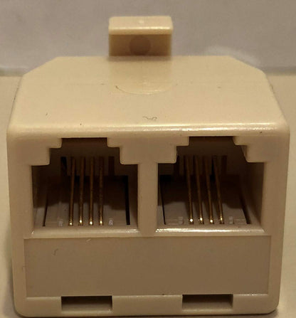 Two - Way Phone Splitter (Ivory)