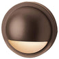 Kichler 15064AZT Six Groove Deck Landscape 12V Half Moon Lt, Textured Architectural Bronze, 2x2x4.00