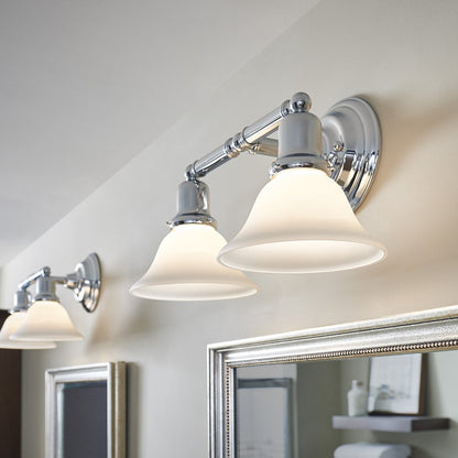 Sea Gull Lighting 44061-05 Sussex Wall/Bath Vanity Style Fixture, Two - Light, Chrome