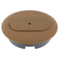 Carlon E97DSC Duplex Receptacle Flush Mount Carmel Cover