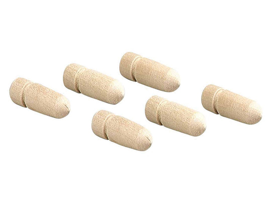 M-D Building Products 95661 1-1/4-Inch by 3/8-Inch Diameter Wooden Pegs for Carpet Metal, 12-Pack