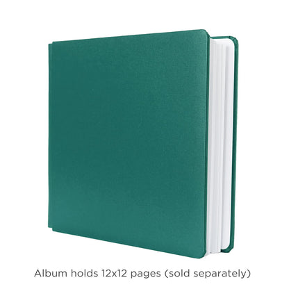 12x12 Hunter Green Album Cover by Creative Memories